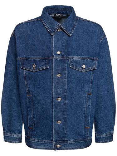 Veste En Denim De Coton - A.P.C. - Modalova