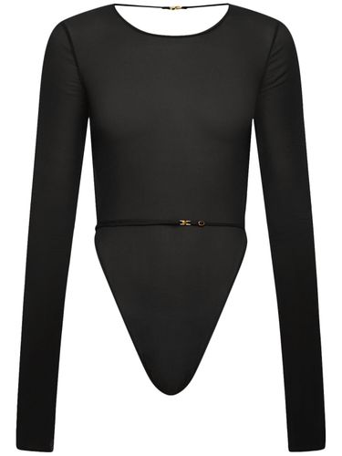 Body En Soie Stretch - SAINT LAURENT - Modalova