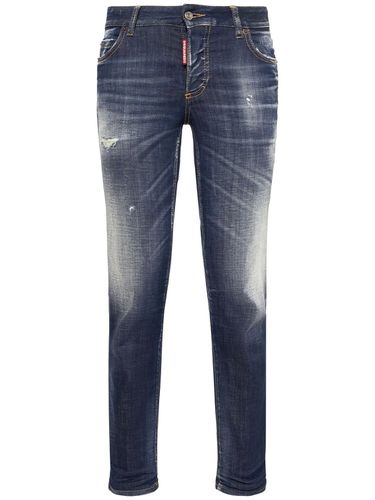 Jean Skinny En Denim Taille Basse Jennifer - DSQUARED2 - Modalova