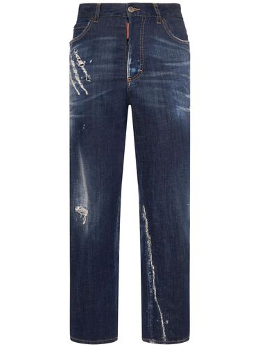 Jean Droit Taille Haute Boston - DSQUARED2 - Modalova