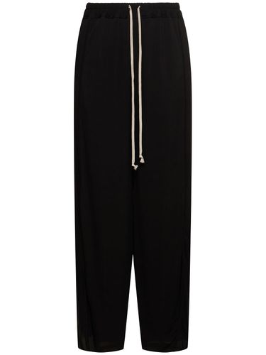 Pantalon En Cupro Stretch Lido - RICK OWENS - Modalova