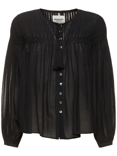 Chemise Boutonnée En Coton Mélangé Abadi - MARANT ETOILE - Modalova