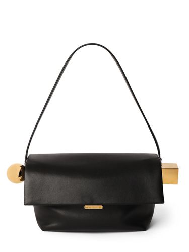 Sac Porté Épaule En Cuir Le Rond Carre - JACQUEMUS - Modalova