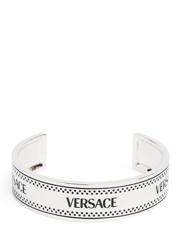 Jonc À Logo En Métal - VERSACE - Modalova