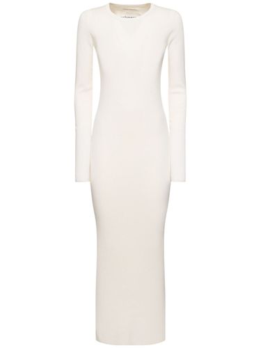 Robe Longue En Cachemire Et Coton Snake - EXTREME CASHMERE - Modalova