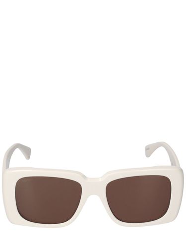 Lunettes De Soleil Carrées En Acétate Glimpse3 - MAX MARA - Modalova