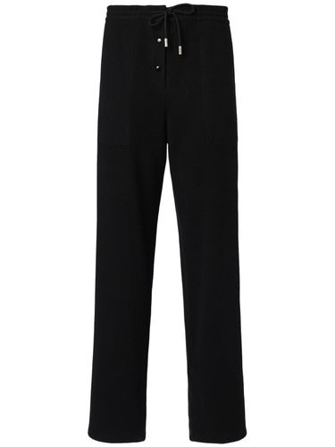 Pantalon Droit En Tissu Technique Bonnette - THE ROW - Modalova