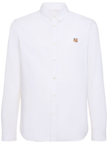 Chemise Classique Détail Tête De Renard - MAISON KITSUNÉ - Modalova