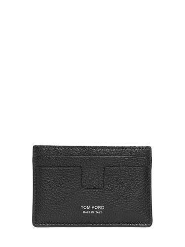 Porte-cartes Grainé T Line - TOM FORD - Modalova