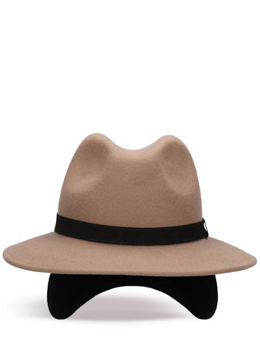 Chapeau En Feutre De Laine Dario 6,5 Cm - BORSALINO - Modalova