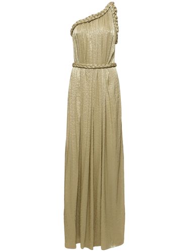 Robe Longue Asymétrique En Lurex Isilda - COSTARELLOS - Modalova