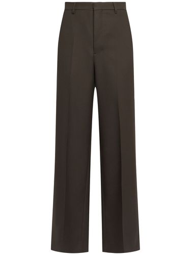 Pantalon Ample En Gabardine De Laine - AMI PARIS - Modalova