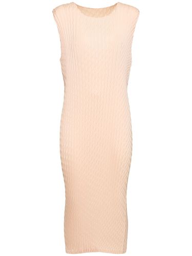 Robe Midi Plissée Sans Manches - ISSEY MIYAKE - Modalova