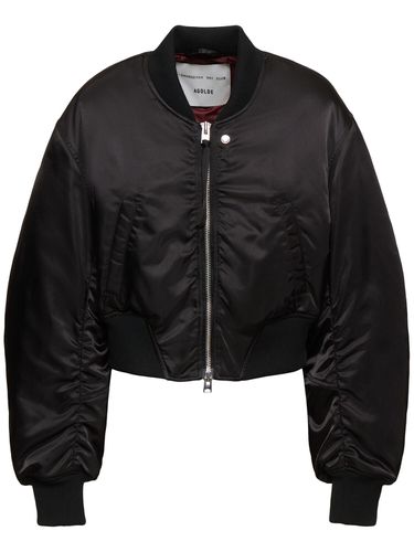 Veste Bomber En Satin Jett - AGOLDE - Modalova