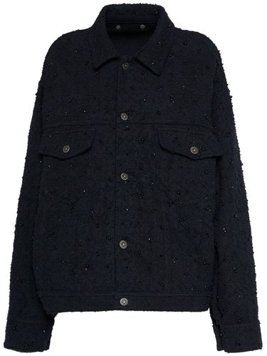 Veste En Denim Embelli Journey - GOLDEN GOOSE - Modalova