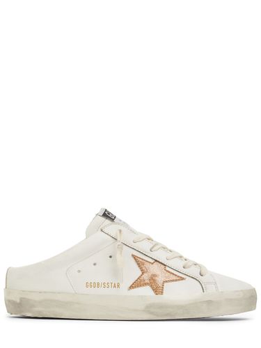 Sneakers Mules En Cuir Super-star 20 Mm - GOLDEN GOOSE - Modalova