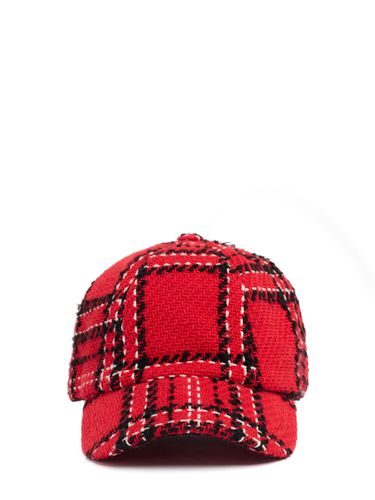 Casquette En Tweed - MSGM - Modalova