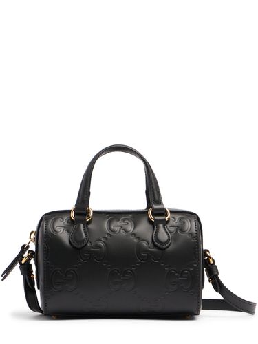 Sac Porté Épaule Mini En Cuir Gg - GUCCI - Modalova