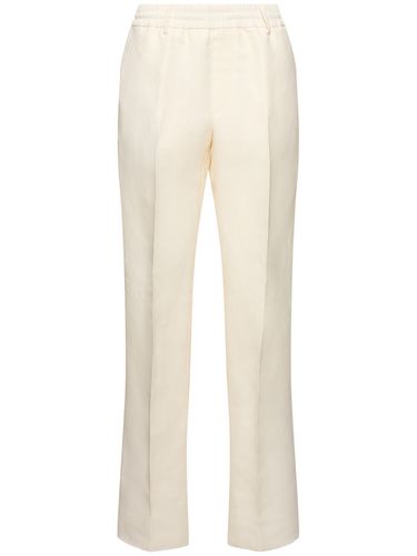 Pantalon Ample À Plis - BURBERRY - Modalova