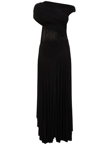 Robe Longue En Jersey De Viscose Légère - PHILOSOPHY DI LORENZO SERAFINI - Modalova