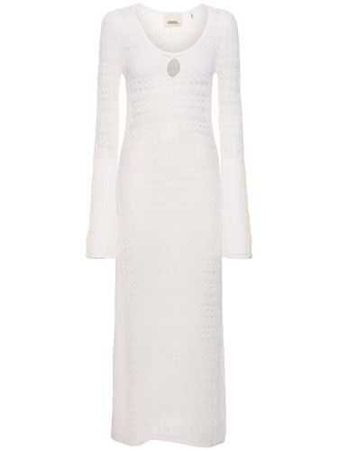 Robe Mi-longue En Coton Mélangé Poros - ISABEL MARANT - Modalova