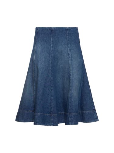 Jupe Midi En Denim De Coton Lennox - KHAITE - Modalova