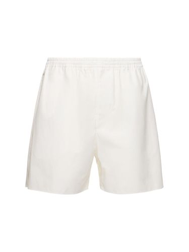 Short Ample En Coton Oxford - AURALEE - Modalova