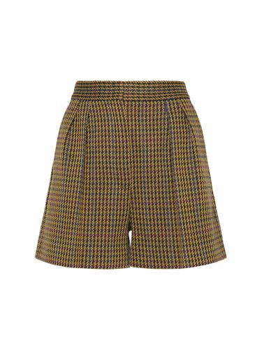 Short En Laine Mélangée Pied-de-poule Patroni - MAX MARA - Modalova