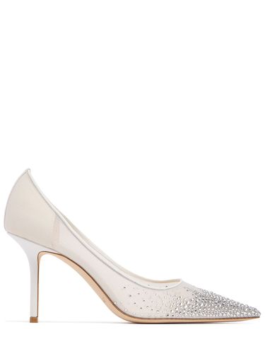 Escarpins En Tulle Embelli Love 85 Mm - JIMMY CHOO - Modalova