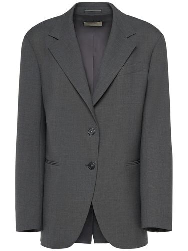 Blazer En Laine Stretch À Boutonnage Simple Baffo - SPORTMAX - Modalova