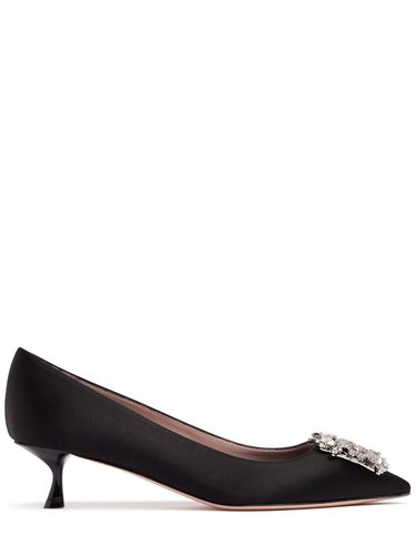 Escarpins En Satin Rv Bouquet 45 Mm - ROGER VIVIER - Modalova