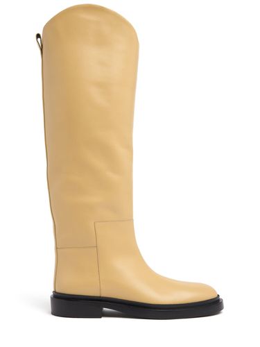 Bottes D'équitation En Cuir 25 Mm - JIL SANDER - Modalova