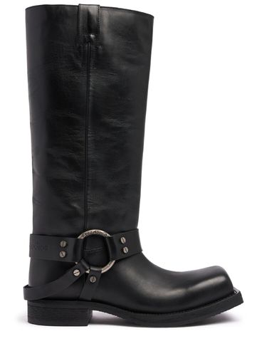 Bottes Hautes En Cuir Balius 40 Mm - ACNE STUDIOS - Modalova