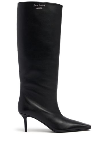 Bottes Hautes En Cuir 70 Mm - ACNE STUDIOS - Modalova