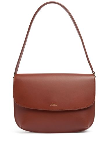 Sac Porté Épaule En Cuir Sarah - A.P.C. - Modalova