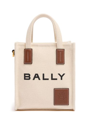 Tote Bag Xs En Toile Akelei - BALLY - Modalova