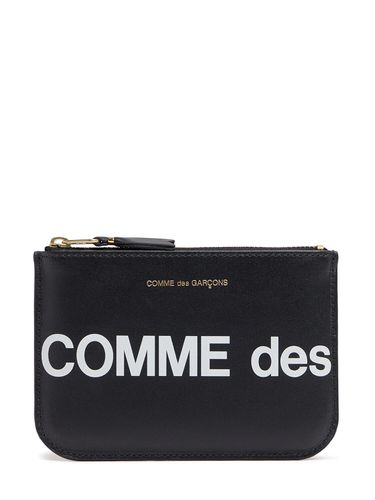 Portefeuille En Cuir À Logo - COMME DES GARÇONS WALLET - Modalova