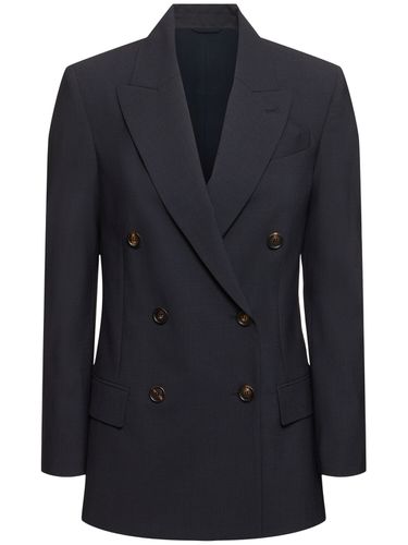 Veste En Laine Mélangée À Double Boutonnage - BRUNELLO CUCINELLI - Modalova