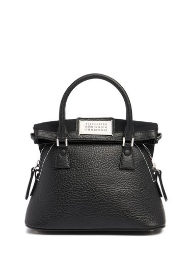 Sac À Main En Cuir Grainé 5ac Micro - MAISON MARGIELA - Modalova