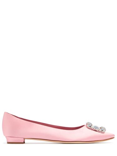 Ballerines En Satin Hangisi 10 Mm - MANOLO BLAHNIK - Modalova