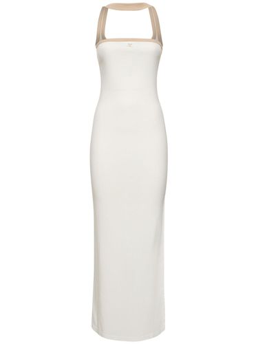 Robe Longue En Coton Hyperbole - COURREGES - Modalova