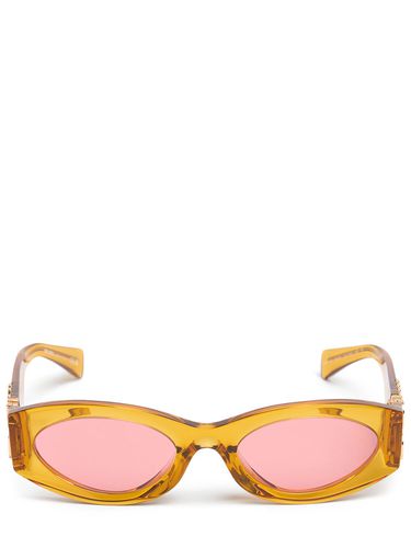 Lunettes De Soleil Rondes En Acétate - MIU MIU - Modalova