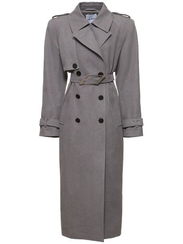 Trench-coat Long Avec Ceinture - THE ATTICO - Modalova