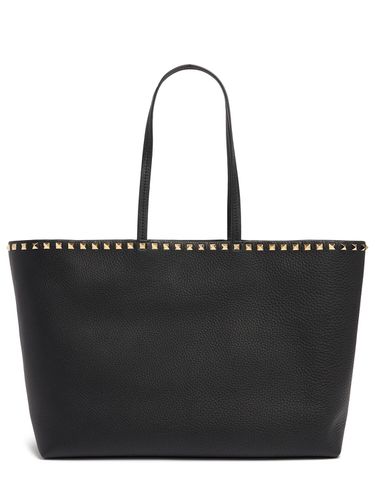 Grand Sac En Cuir Rockstud - VALENTINO GARAVANI - Modalova