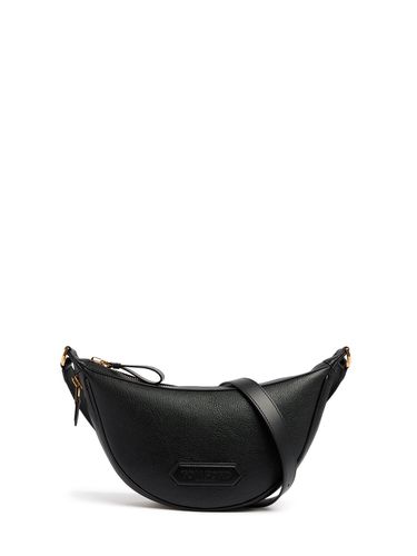 Sacoche En Cuir Brillant Zip Line - TOM FORD - Modalova