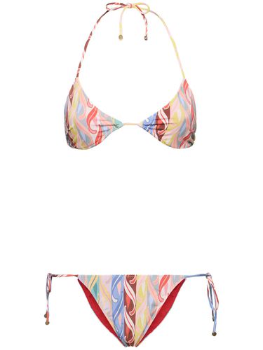 Bikini Triangle En Lycra Imprimé - ETRO - Modalova