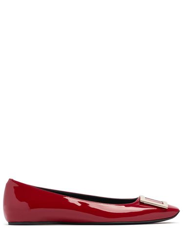 Ballerines En Cuir Verni Trompette 10 Mm - ROGER VIVIER - Modalova