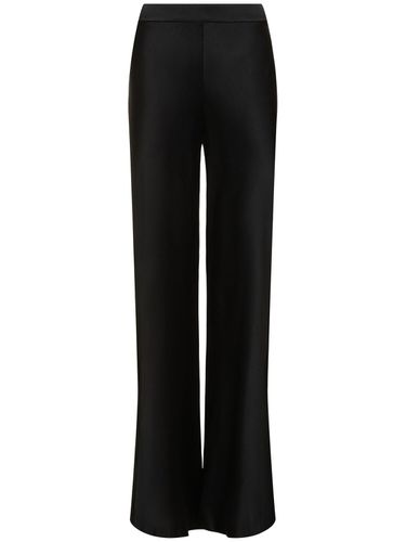 Pantalon Évasé En Satin - ALBERTA FERRETTI - Modalova