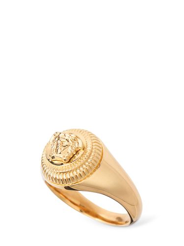 Bague À Logo Medusa - VERSACE - Modalova