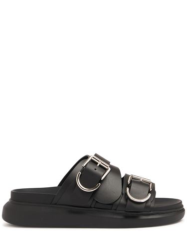 Sandales En Cuir Hybrid Oversize - ALEXANDER MCQUEEN - Modalova